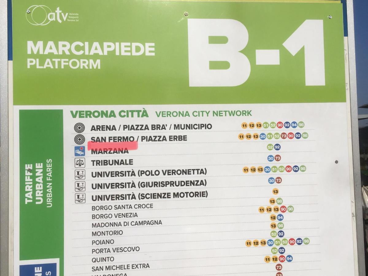 A Due Passi Da Giulietta-Casa Capuleti Lägenhet Verona Exteriör bild